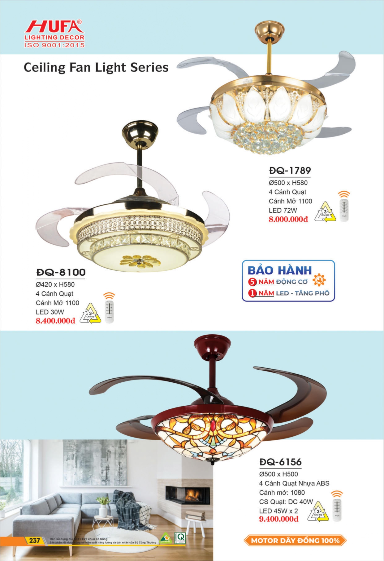 Bảng giá đèn LED HUFA 2026